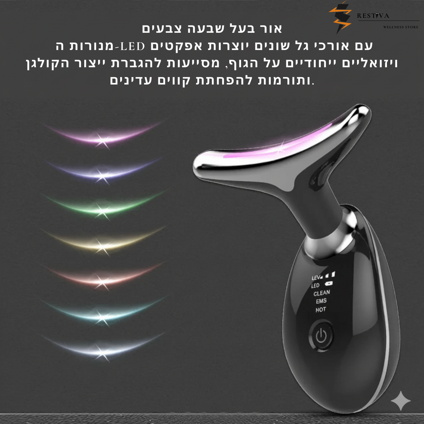 מכשיר להרמת פנים וצוואר