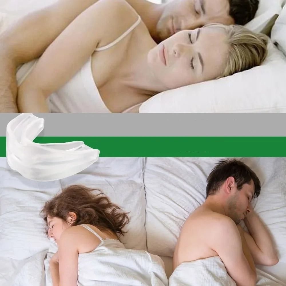 מגן חניכיים לשיקום שיניים ולמניעת נחירות