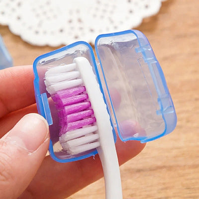 5 יחידות כיסוי ראש מברשת שיניים לנסיעות
