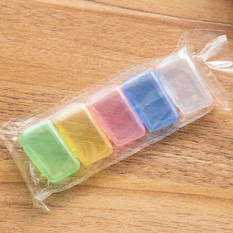 5 יחידות כיסוי ראש מברשת שיניים לנסיעות